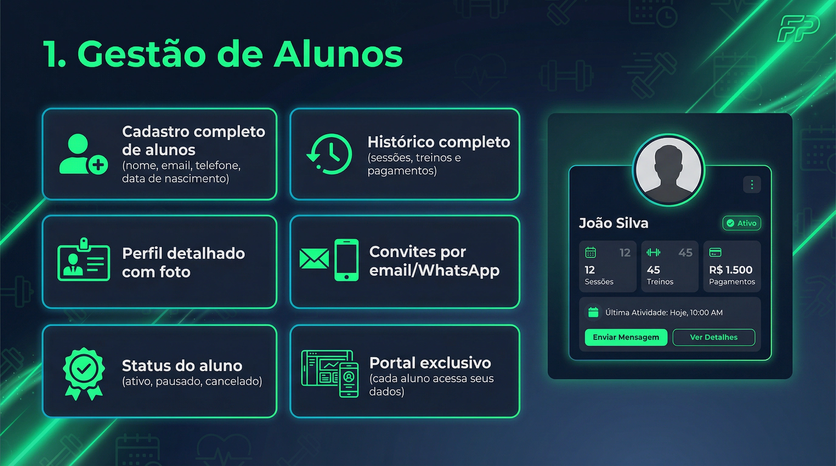 1. Gestão de Alunos